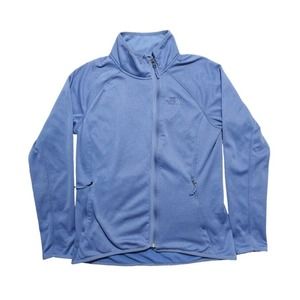 THE NORTH FACE Blue Long Sleeve Full Zip Coat Jacket Women's Size Large